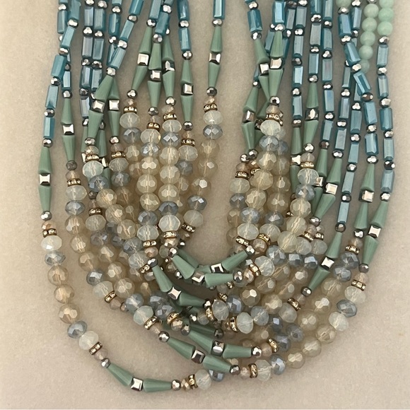 Rush by Denis & Charles Multi Stranded Beaded Statement Necklace - Picture 14 of 15